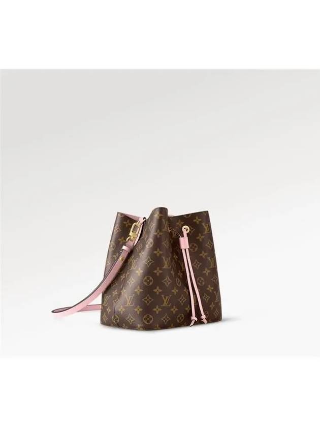 Monogram Neonoe Bucket Bag Brown Pink - LOUIS VUITTON - BALAAN 4