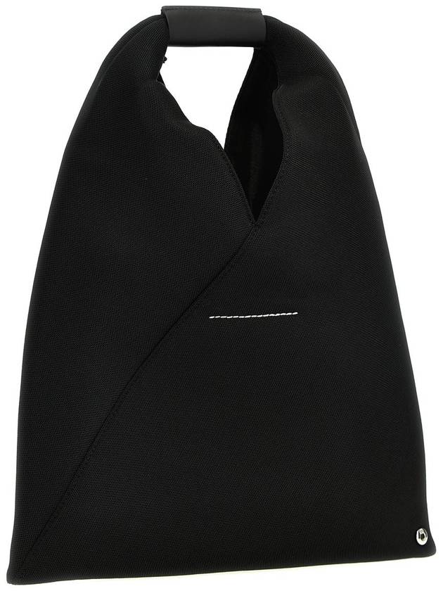 Small Classic Triangle Tote Bag Black - MAISON MARGIELA - BALAAN 3