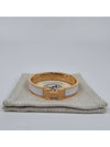 Clic H Bracelet Rose Gold Blanc - HERMES - BALAAN 6