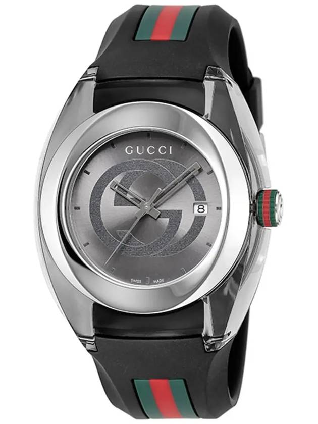 Sync 46mm Quartz Watch Black - GUCCI - BALAAN 4