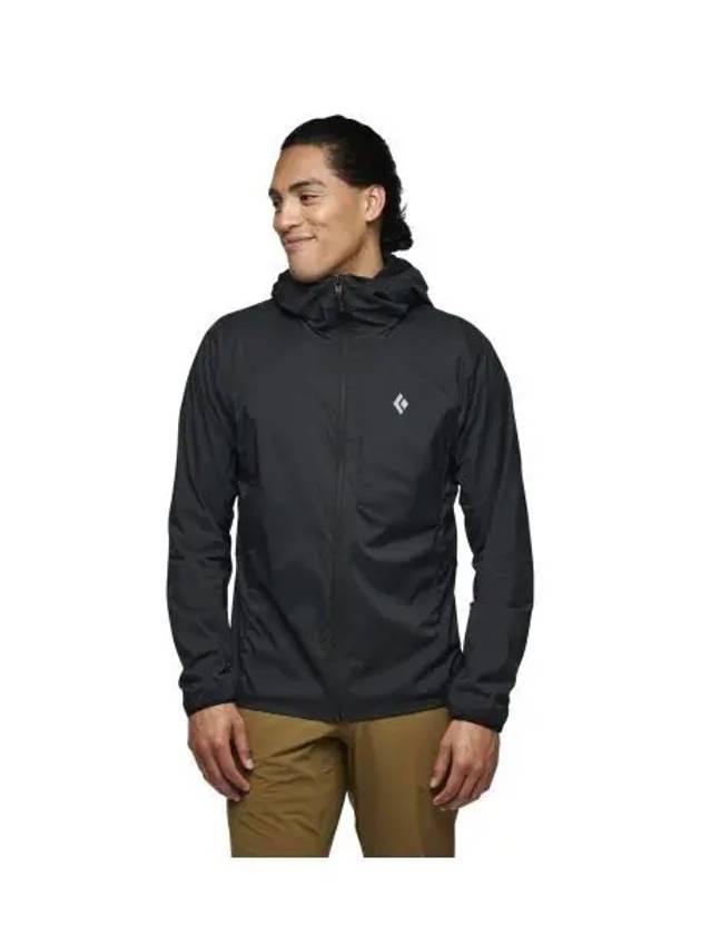 BLACK DIAMOND Alpine start hoodie MENS OAMAP742015 - BLACK & BROWN - BALAAN 1