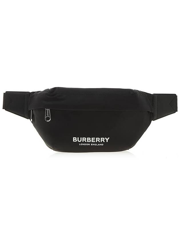 Logo Print Nylon Sonny Bum Belt Bag Black - BURBERRY - BALAAN 2