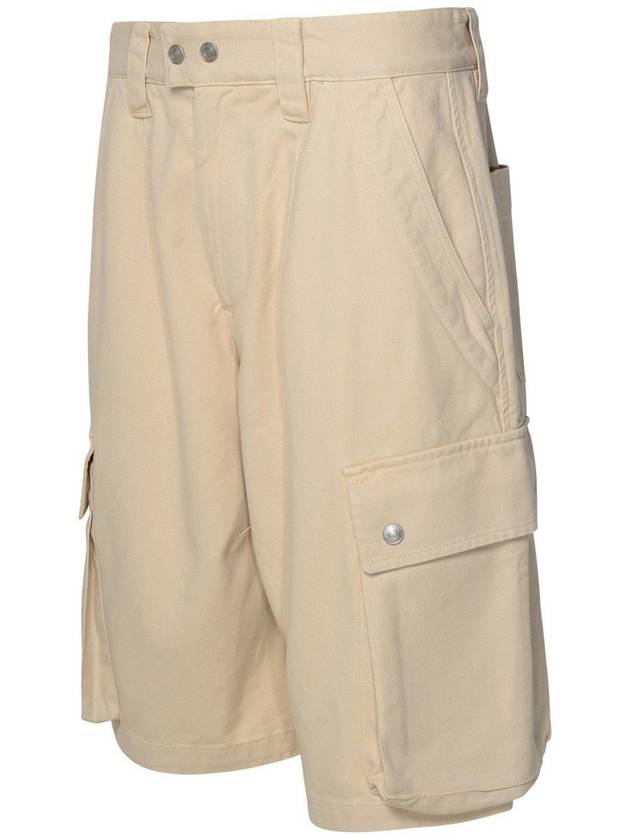 Short Pants SH0101HAB1H07H23EC BEIGE - ISABEL MARANT - BALAAN 3