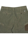 Lens Wappen Cotton Shorts Green - CP COMPANY - BALAAN 8