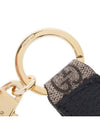 Cutout Interlocking G Key Holder Black - GUCCI - BALAAN.