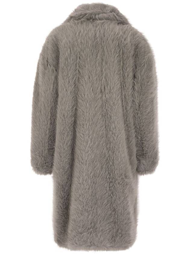 Manico fur coat pearl gray - MAX MARA SPORTMAX - BALAAN 3