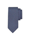 Aeroplane Print Twill Silk Tie Navy - SALVATORE FERRAGAMO - BALAAN 1