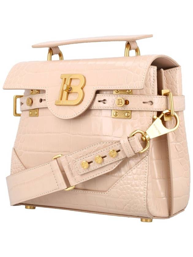 Balmain B-Buzz 23 Crocco-Embossed Leather Bag - BALMAIN - BALAAN 3