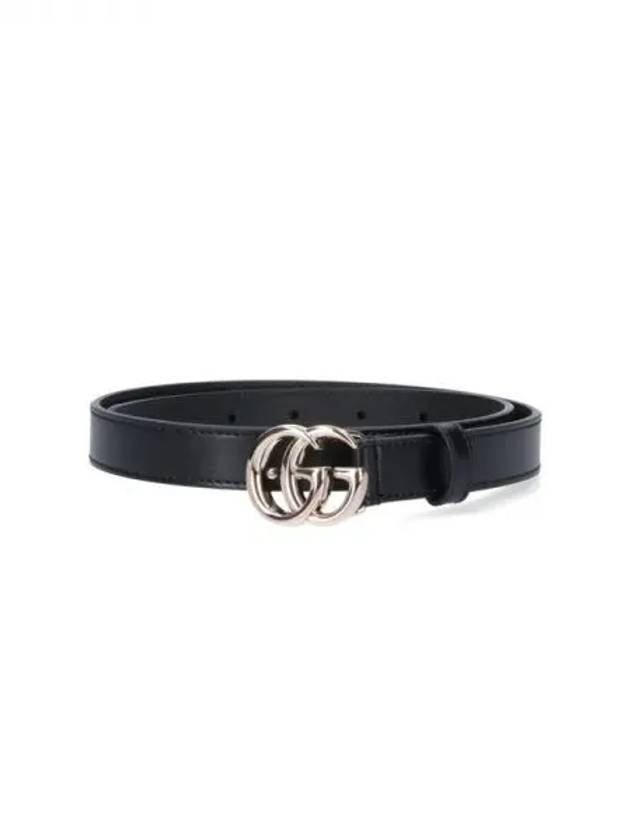 GG Marmont leather belt - GUCCI - BALAAN 1