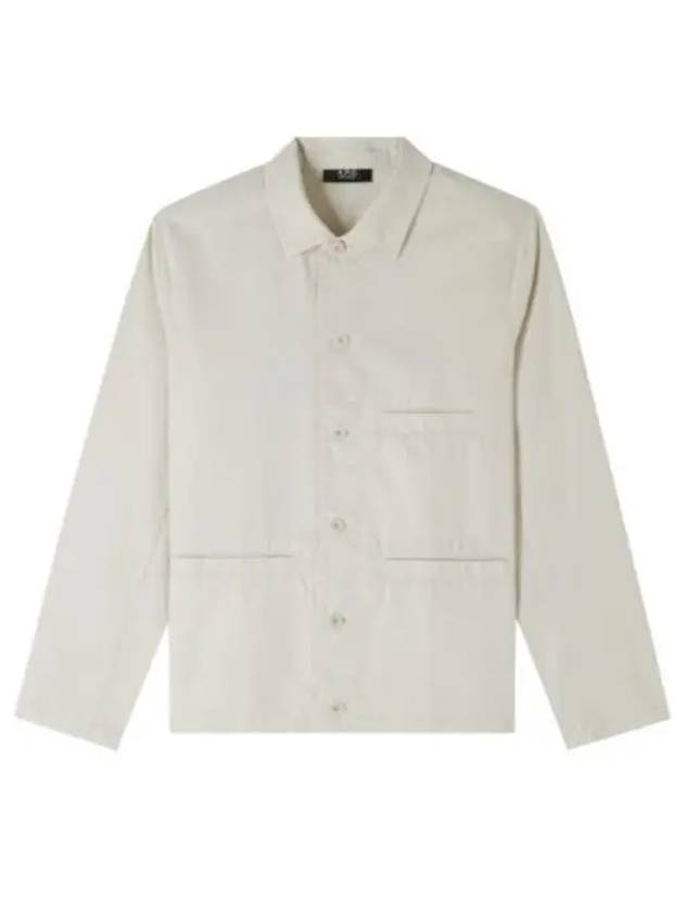 Vianney Shirt Jacket White - A.P.C. - BALAAN 2