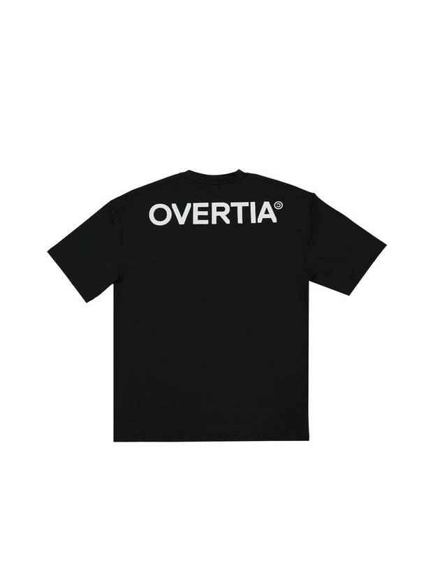 Unisex Sports Functional Overfit Short Sleeve T-Shirt Black - OVERTIA - BALAAN 1