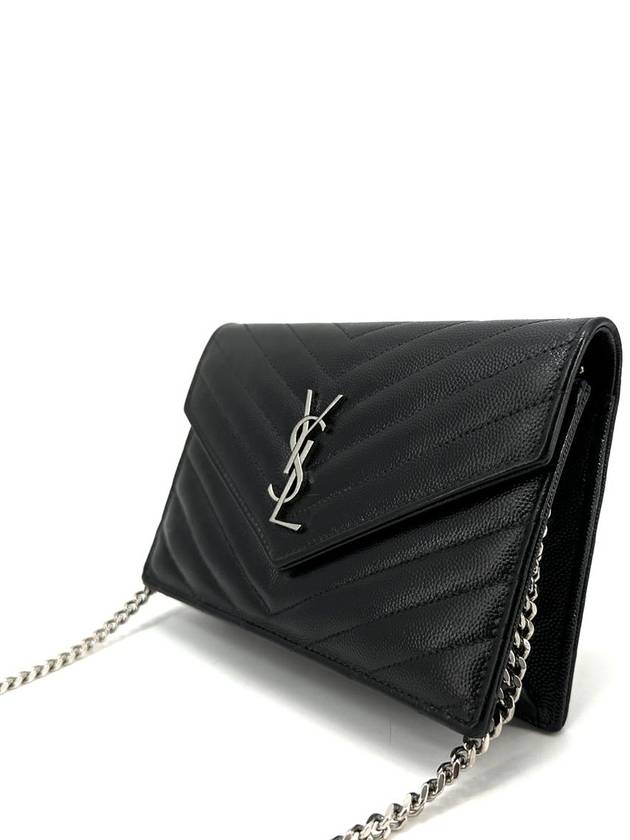 Monogram Envelope WOC Cross Bag 393953 - SAINT LAURENT - BALAAN 3