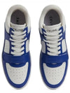 Velcro CT 02 Mid Top Sneakers Optic White Blue - CELINE - BALAAN 5