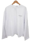 NUS19214 001 Back Logo Sweatshirt White - IH NOM UH NIT - BALAAN 2