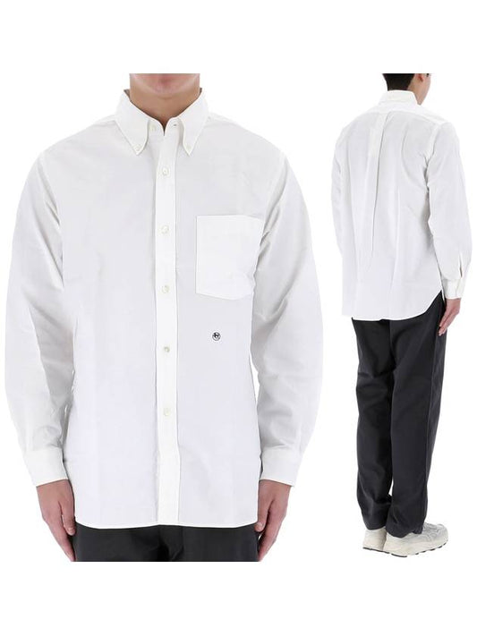 Button Down Wind Shirt SUGF350E WHITE - NANAMICA - BALAAN 1