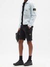 Wappen Patch Pocket Bermuda Shorts Black - STONE ISLAND - BALAAN 3