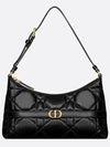 Mini Bag Black Macrocannage Sheepskin S5232UHAG M900 - DIOR - BALAAN 1