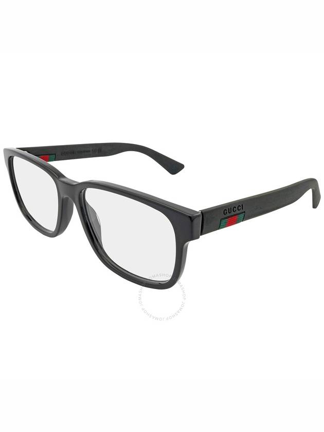 Gucci Demo Rectangular Men's Eyeglasses GG0011O 005 55 - GUCCI - BALAAN 3