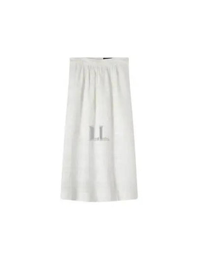 Ravenna Longue A-Line Skirt Ecru - A.P.C. - BALAAN 2