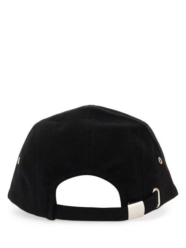 Tedji Ball Cap Black - ISABEL MARANT - BALAAN 4