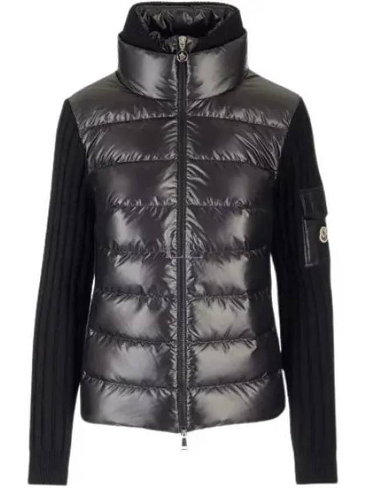 121483 Tricot women s knit padded zip up cardigan 9B00024 M1131 999 - MONCLER - BALAAN 1