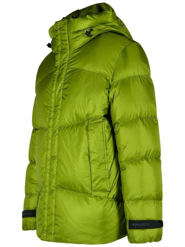 Woolrich 'Pertex' Green Polyamide Down Jacket - WOOLRICH - BALAAN 2