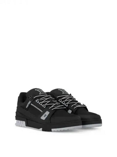 LV Trainer Sneakers Black 1ADEW2 - LOUIS VUITTON - BALAAN 1