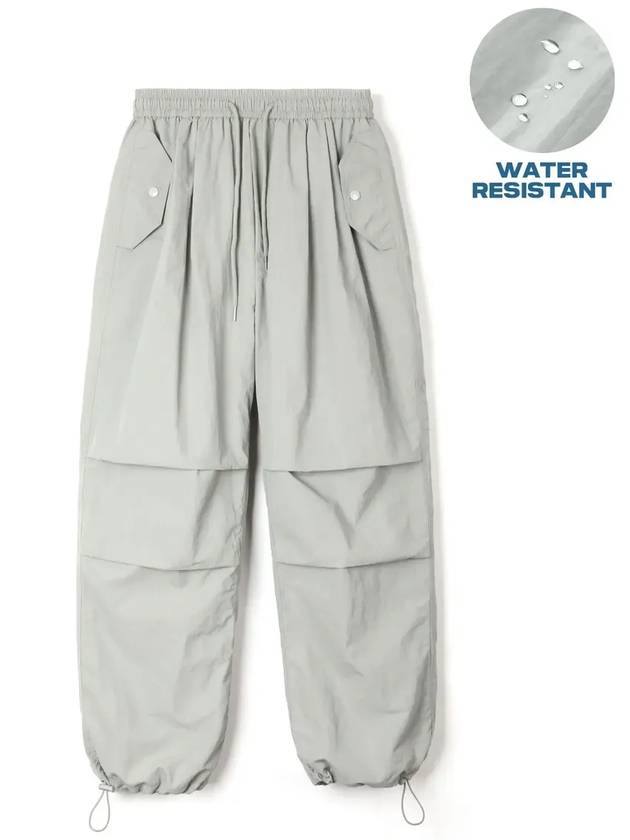 Tasran two-tuck pocket parachute pants_gray - INDUST - BALAAN 4