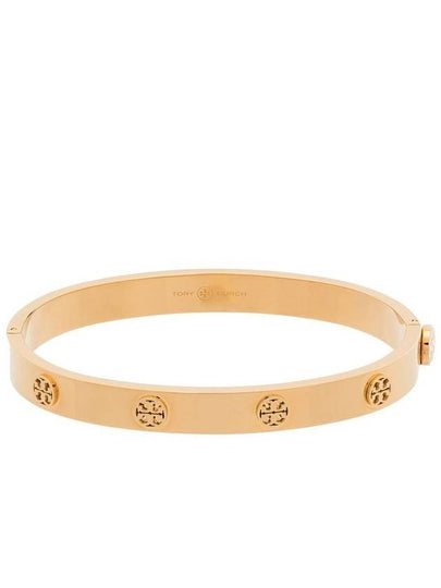 Miller Hinged Stud Bangle Bracelet Gold - TORY BURCH - BALAAN 2