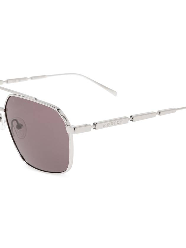 Alexander McQueen Sunglasses, Men's, Silver - ALEXANDER MCQUEEN - BALAAN 4