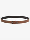 Gancini Reversible Adjustable Leather Belt Radica Black - SALVATORE FERRAGAMO - BALAAN 3