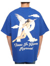 Storms In Heaven Short Sleeve T-Shirt Blue - REPRESENT - BALAAN 5