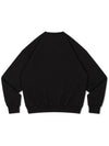 V Heavy Sweat Matin Sweatshirt Black - DE GRAND MATIN - BALAAN 4