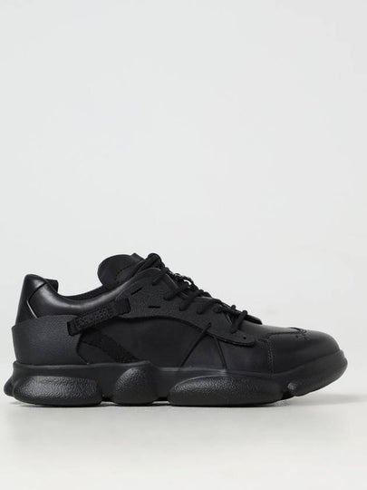 Karst Leather Low Top Sneakers Black - CAMPER - BALAAN 2