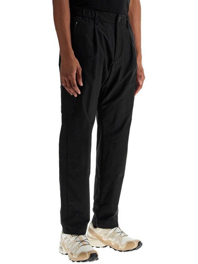 black polyester pants with patch pockets - HERNO - BALAAN 2