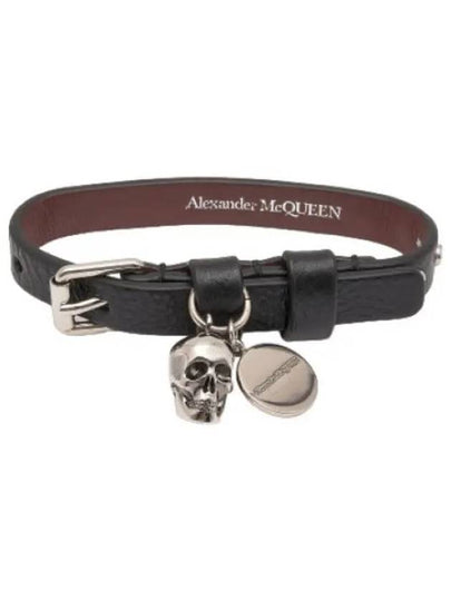 Skull Stud Bracelet Black - ALEXANDER MCQUEEN - BALAAN 2