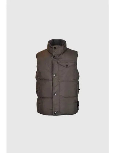 Crinkle Reps R-NY Down Vest Green - STONE ISLAND - BALAAN 2