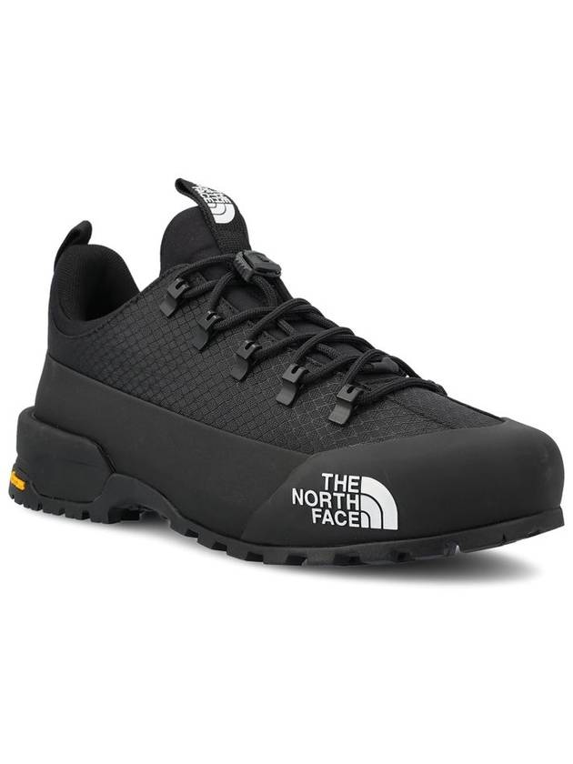 The Glencliff logo print lace up low top sneakers black - THE NORTH FACE - BALAAN 3