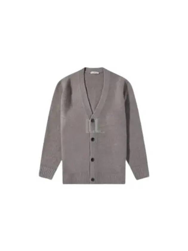 Wool Blend Cardigan Grey - ACNE STUDIOS - BALAAN 2