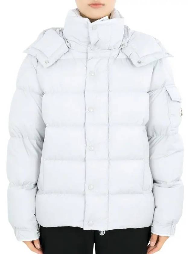 Women s MAYA down padded jacket light gray 1A00169 54A81 90D - MONCLER - BALAAN 2