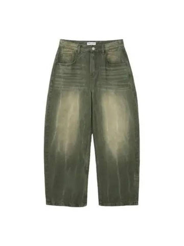 Milo Archive Reflect Curved Pants Washed Green - MILLO ARCHIVE - BALAAN 1