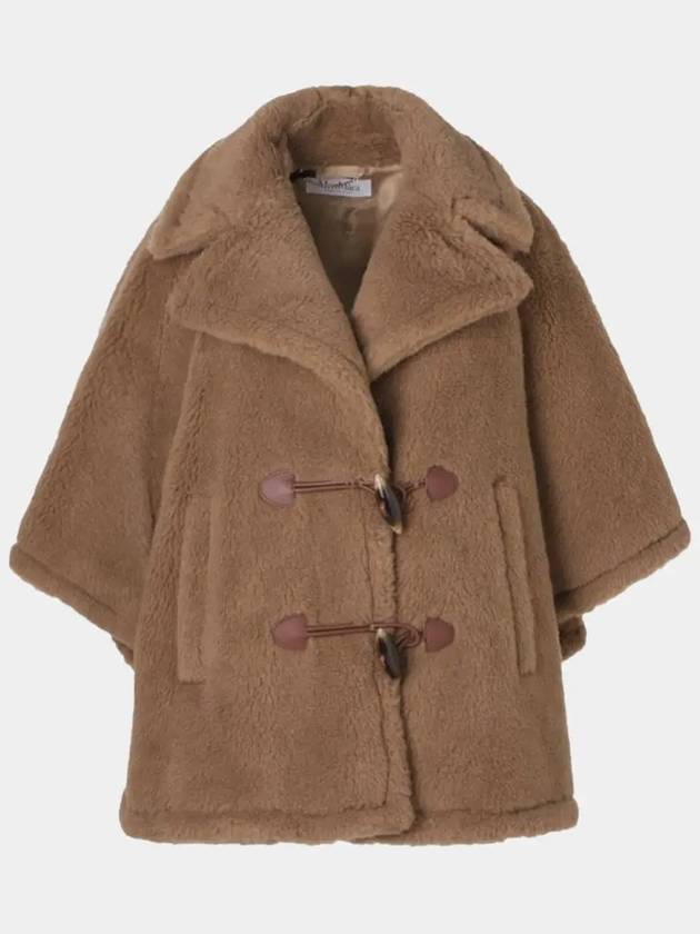 Shearling Cape Brown - MAX MARA - BALAAN 2