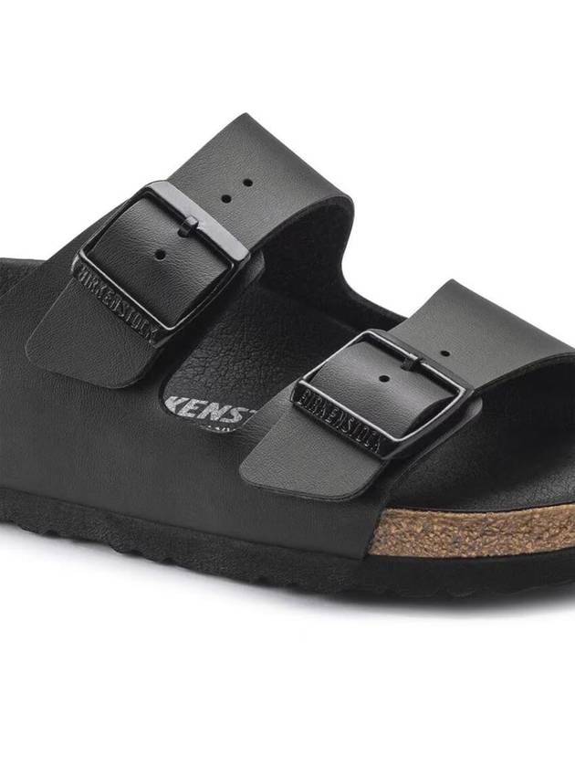 Arizona Double Buckle Slippers Black - BIRKENSTOCK - BALAAN 7