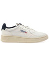 Medalist Navy Tab Low Top Sneakers White - AUTRY - BALAAN 2