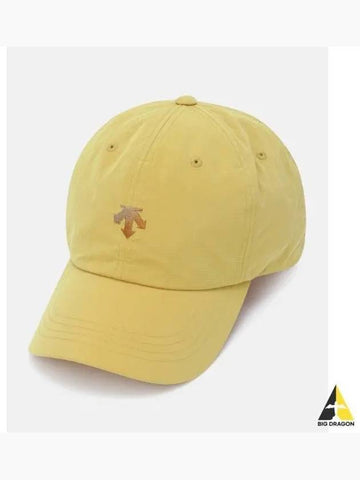 Sports basic nylon lip ball cap yellow SP323UCP79 - DESCENTE - BALAAN 1