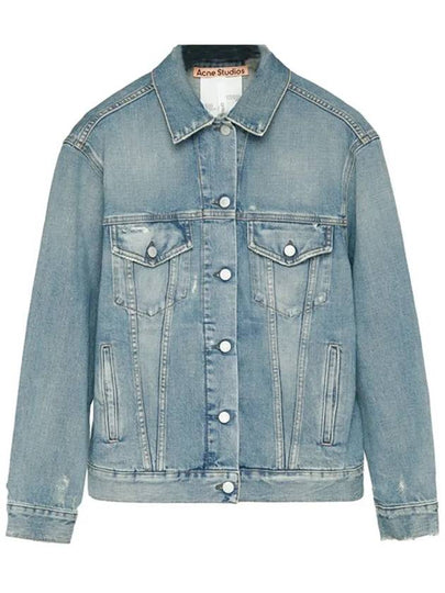 Distressed Denim Jacket Blue - ACNE STUDIOS - BALAAN 2