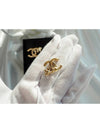 22K Gold CC Logo Crystal Earrings 9473 - CHANEL - BALAAN 6