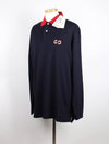 gg logo long sleeve collar T - GUCCI - BALAAN 2