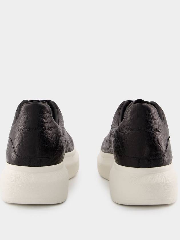 Oversized Sneakers - Alexander McQueen - Leather - Black - ALEXANDER MCQUEEN - BALAAN 3