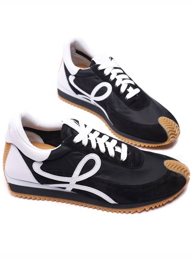 Flow Runner Low Top Sneakers Black - LOEWE - BALAAN 6